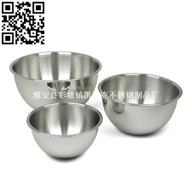 不锈钢沙拉碗（Stainless steel salad bowl）ZD-SW14