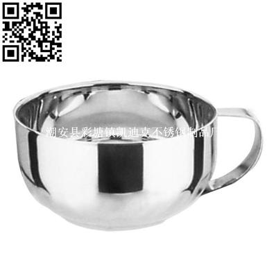 双层韩式泡面碗（Stainless steel Bowl）ZD-SW06