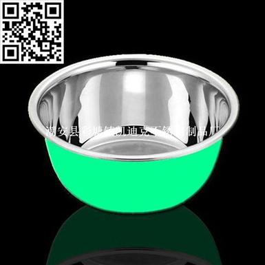 夜光不锈钢盆（Luminous Stainless steel Soup basin）ZD-TLG08