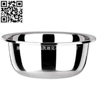 1.6厘无磁反边调料缸（Stainless steel Soup basin）ZD-TLG05