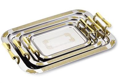 不锈钢工艺水果盘（Stainless Steel Serving Trays）ZD-GYP04