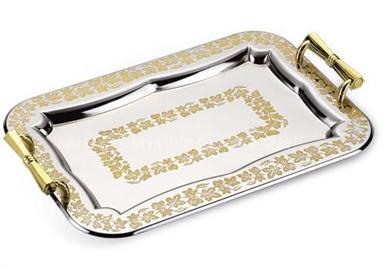 不锈钢工艺水果盘（Stainless Steel Serving Trays）ZD-GYP05