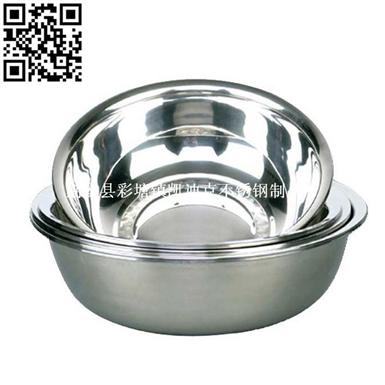 不锈钢反边面盆（Stainless steel basin）ZD-MP02