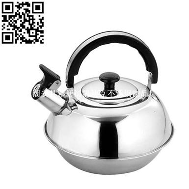 不锈钢鸣音水壶（whistling kettle）ZD-SH040