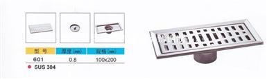 不锈钢地漏（Stainless Steel Floor Drain）ZD-JY601