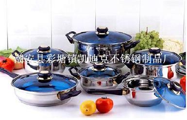 慕尼黑12件庄套锅（12-piece Stainless Steel Cookware Set）ZD-TZG074