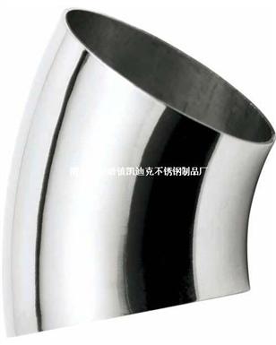 45°不锈钢弯头（Stainless Steel Elbow）ZD-WT01