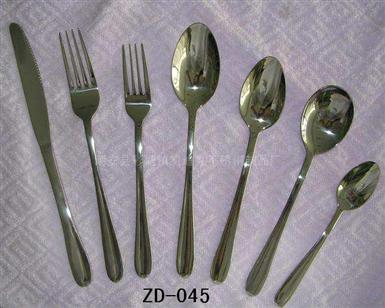 不锈钢餐具（Stainless steel tableware）ZD-045