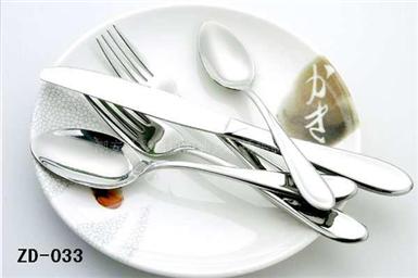 不锈钢餐具（Stainless steel tableware）ZD-033