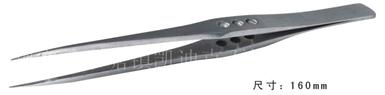 砂光型不锈钢镊子（Stainless steel tweezers）ZD-HT895