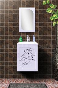 D1021 Microcrystalline stone bathroom cabinet