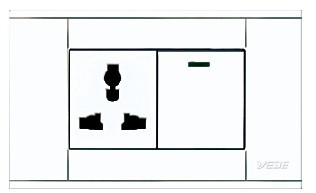A118-L1K-2DGN  双控开关带多功能插座