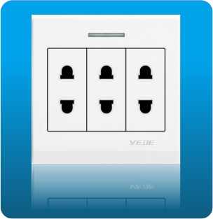 M6-Z32(三联二极插座)
