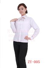新款秋季长袖衬衫女职业装正装显瘦修身纯色白衬衣
