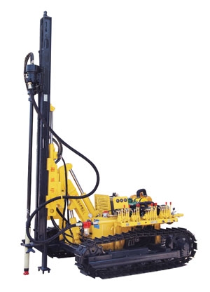 KY100 Semi-pneumatic hydraulic Crawler Drill