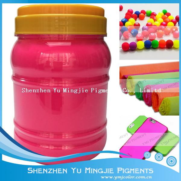 fluorescent pigment powder- magenta/rose red, pink, cerise color