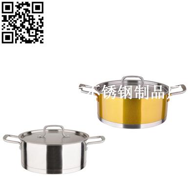 430不锈钢汤锅（Stainless steel pot）ZD-TG415