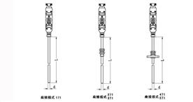 扁接插式铠装热电偶