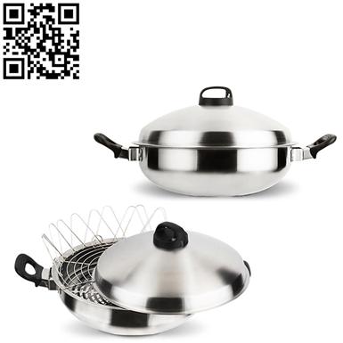 皇后汤蒸火锅（Stainless steel Hot Pot）ZD-HG135