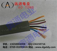 TVVB随行电缆 升降机电缆价格 电梯空调电缆6×0.75mm2